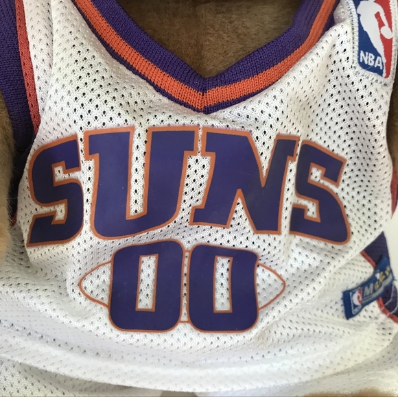 Phoenix Sun NBA Build A Bear Brown Puppy Dog Plush with Jersey - Picture 2 of 5